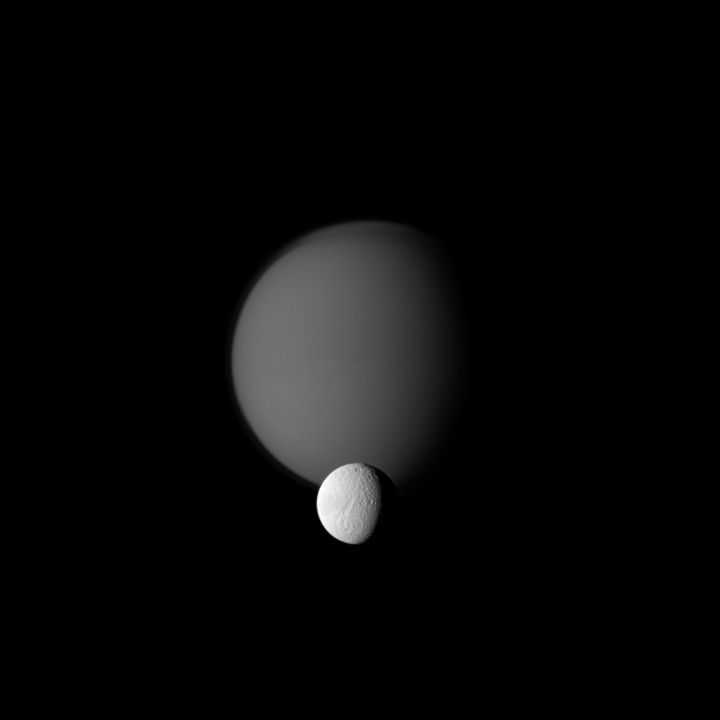 Titan und Tethys