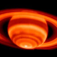 Infrarot-Bild von Saturn
