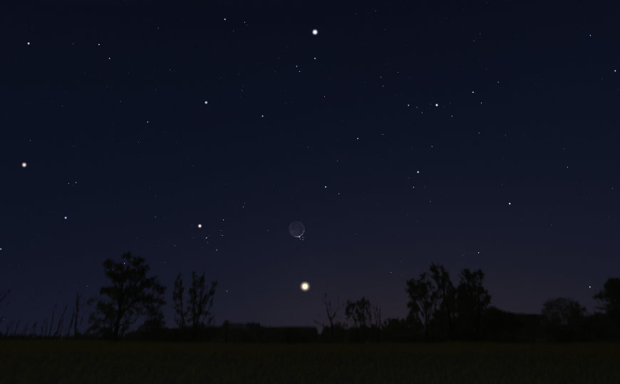 Venus - Mond
