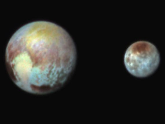Pluto und Charon